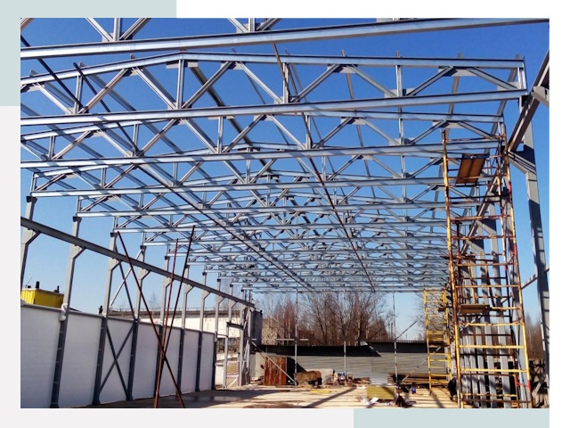 Строительство цехов в Рассказово от 613 руб. под ключ