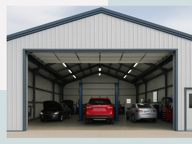 Ангары из сэндвич панелей от 613 руб. в Рассказово