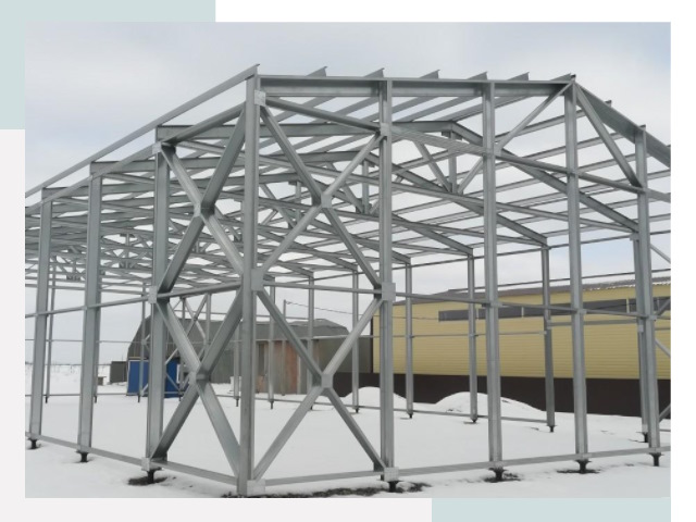 Каркасные ангары в Рассказове