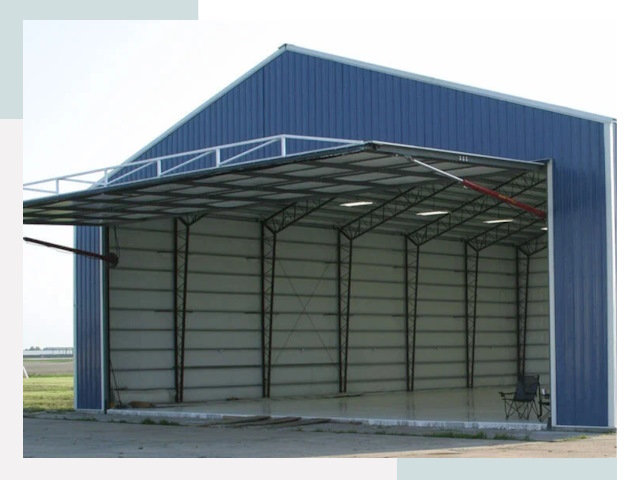 Прямо стенные ангары в Рассказове