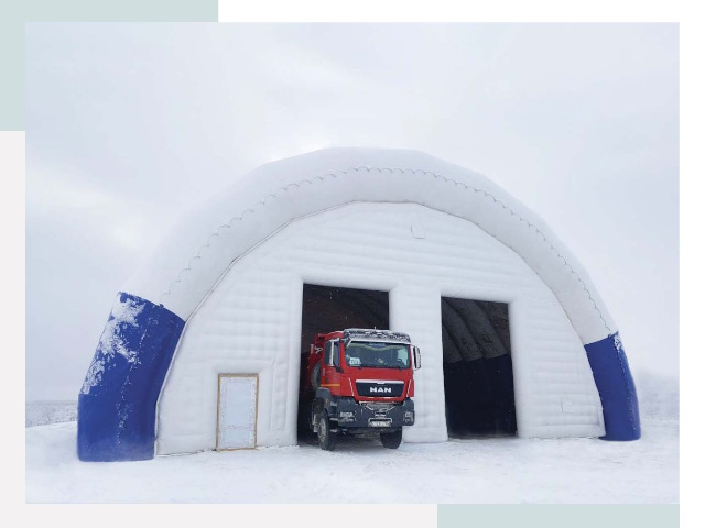 Мобильные ангары в Рассказове