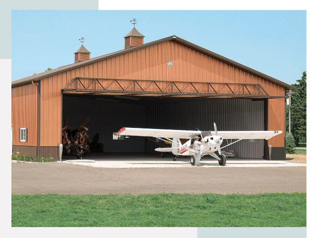 Ангары для самолетов в Рассказове