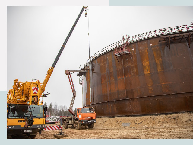 Монтаж резервуаров в Рассказове от 613 руб. за м³