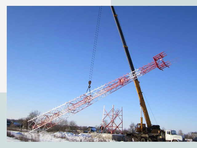 Строительство башен связи в Рассказове от 613 руб.