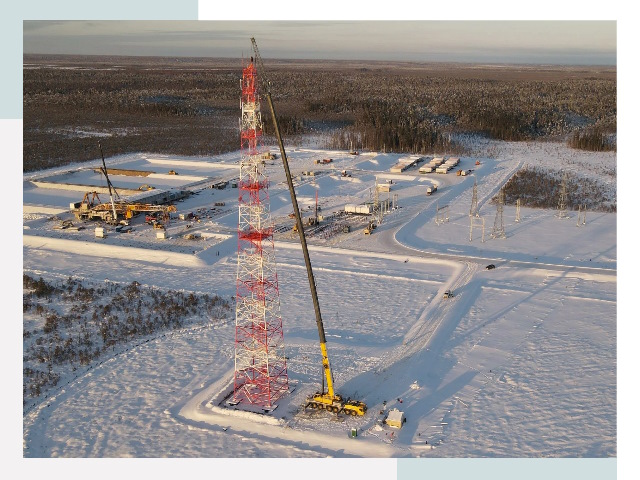 Мачты связи в Рассказове