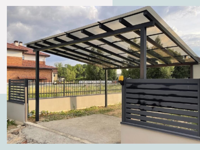 Металлические навесы в Рассказово от 613 руб. за м²