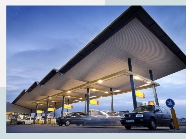 Навесы для АЗС в Рассказово от 613 руб. - Защита и комфорт