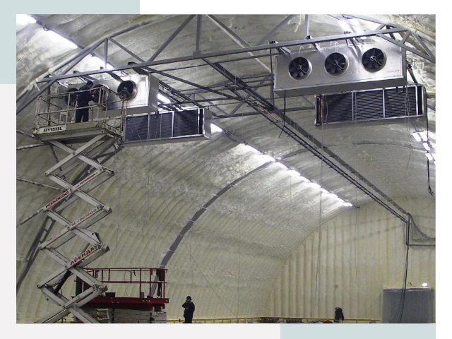 Оснащение ангаров в Рассказове