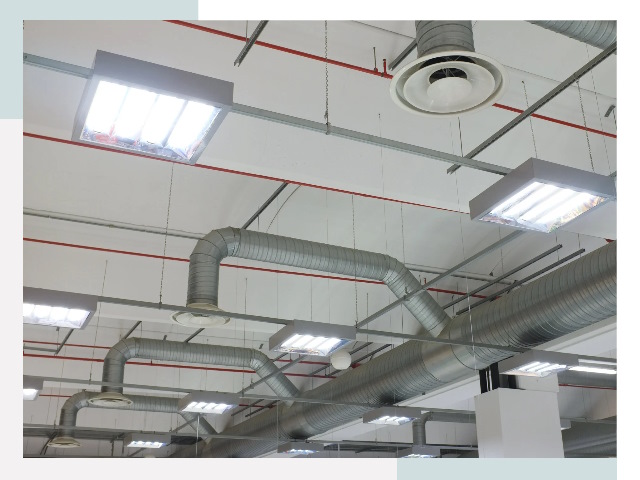 Вентиляция ангаров в Рассказове