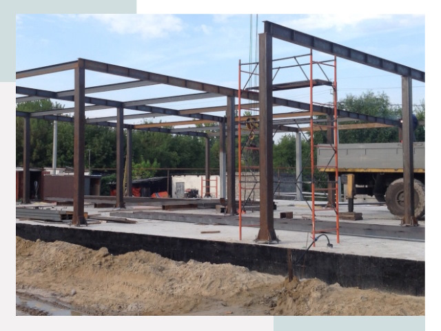 Фундамент для ангаров в Рассказове