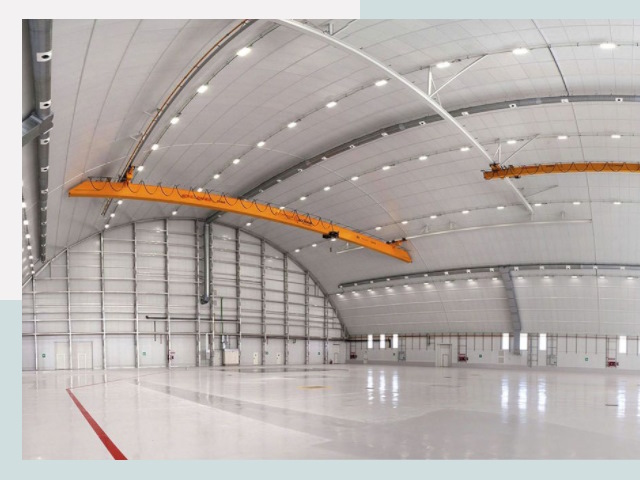 Оснащение ангаров в Рассказово от СтальСтрой-Рсз - цена от 613 руб.