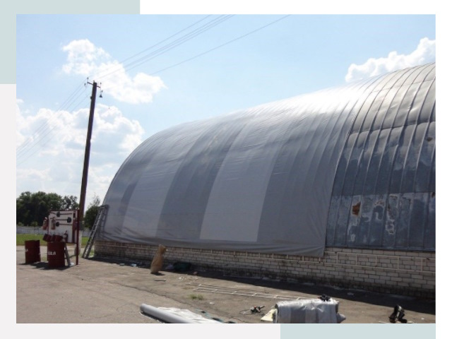 Ремонт ангаров в Рассказове