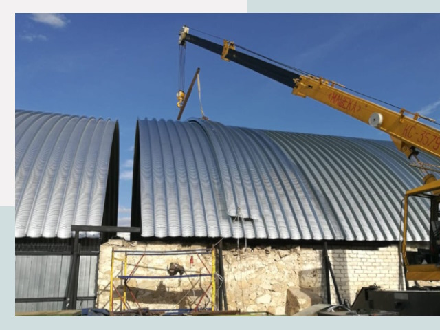 Реконструкция ангаров в Рассказове от 613 руб.