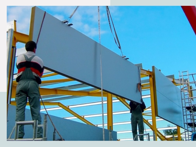 Монтаж сэндвич-панелей в Рассказове от 613 руб.