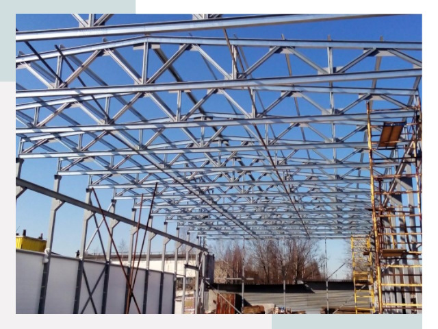 Металлокаркасы для складов в Рассказове