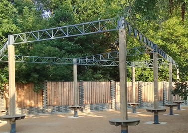 Терраса из металлоконструкций под ключ, проектирование, изготовление и монтаж от СтальСтрой-Рсз